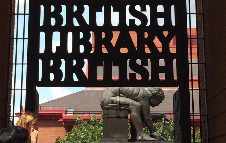 British Library gate