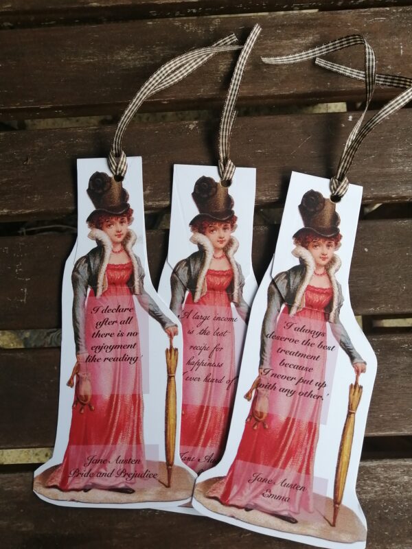 3 bookmarks Jane Austen quotes