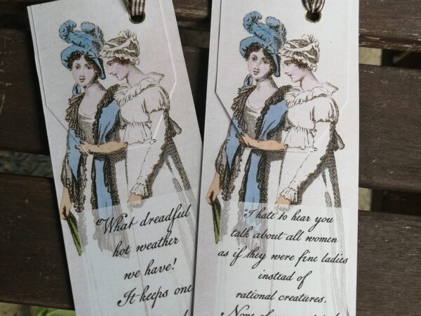 two ladies bookmarks