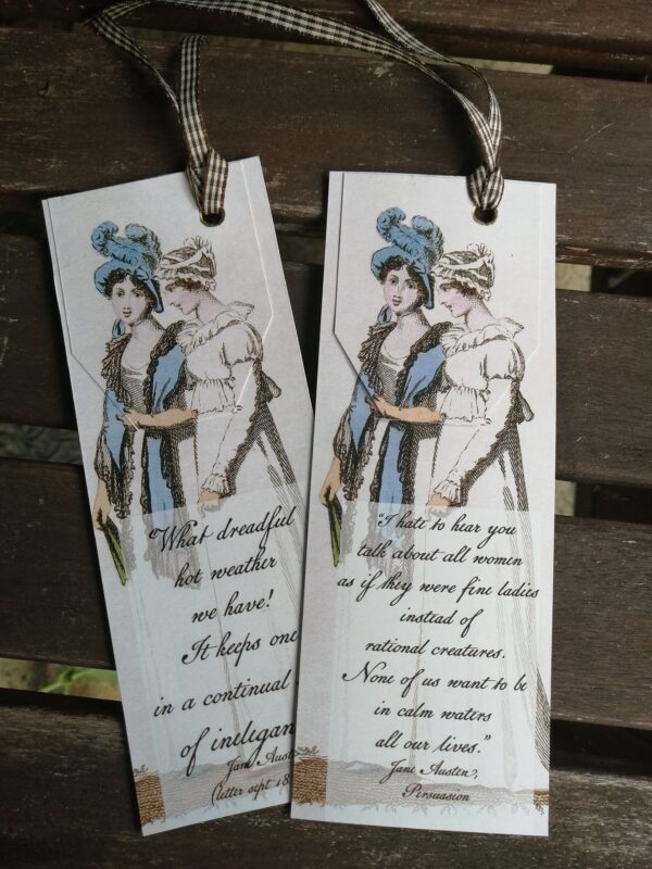 two ladies bookmarks