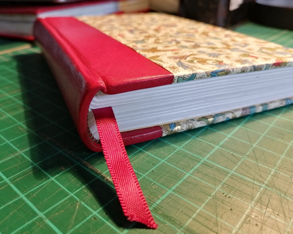 tail end of book