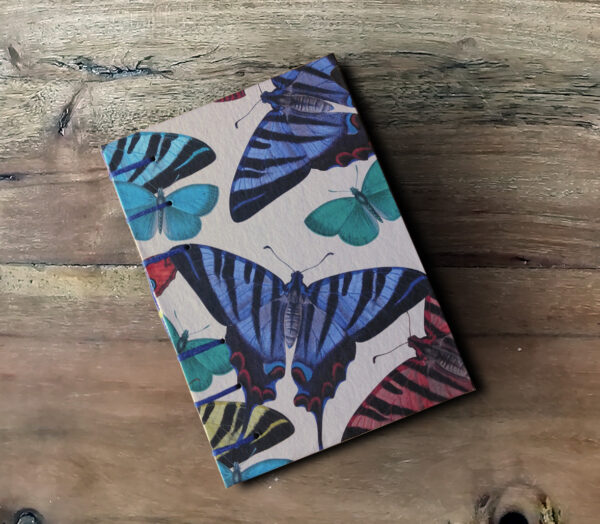 A6 Butterfly Coptic handmade book